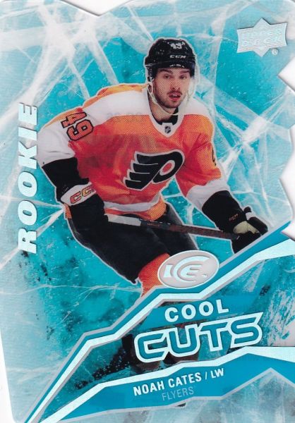 insert RC karta NOAH CATES 22-23 UD Ice Cool Cuts Rookie číslo CC-26